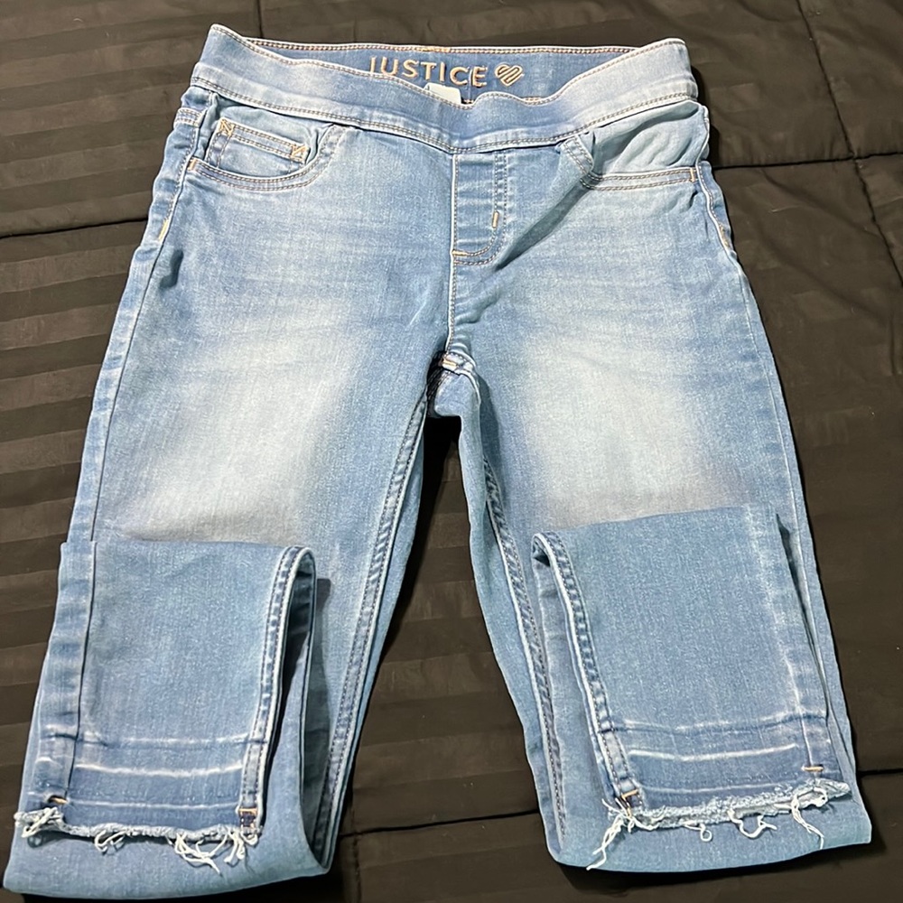 Justice skinny jeans size 12